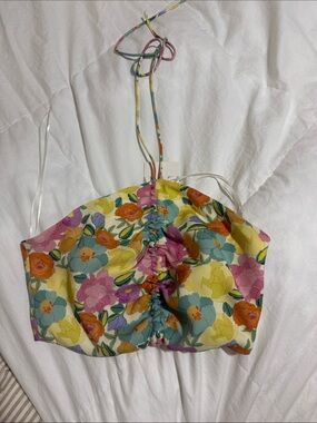 Zara Halter Crop Top